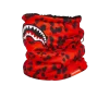 ȘALȚĂ DE GÂT CU LEOPARD ROȘU