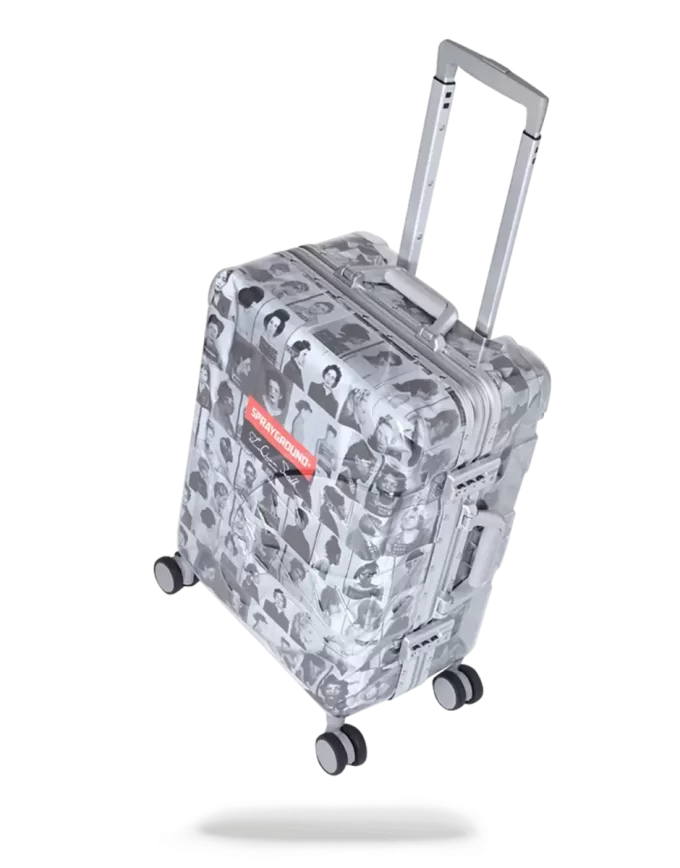 BAGAJ DE MÂNĂ 3M TRANSPARENT CU STAMPĂ LAQUAN SMITH BAGAJ DE MÂNĂ 3M TRANSPARENT CU STAMPĂ LAQUAN SMITH