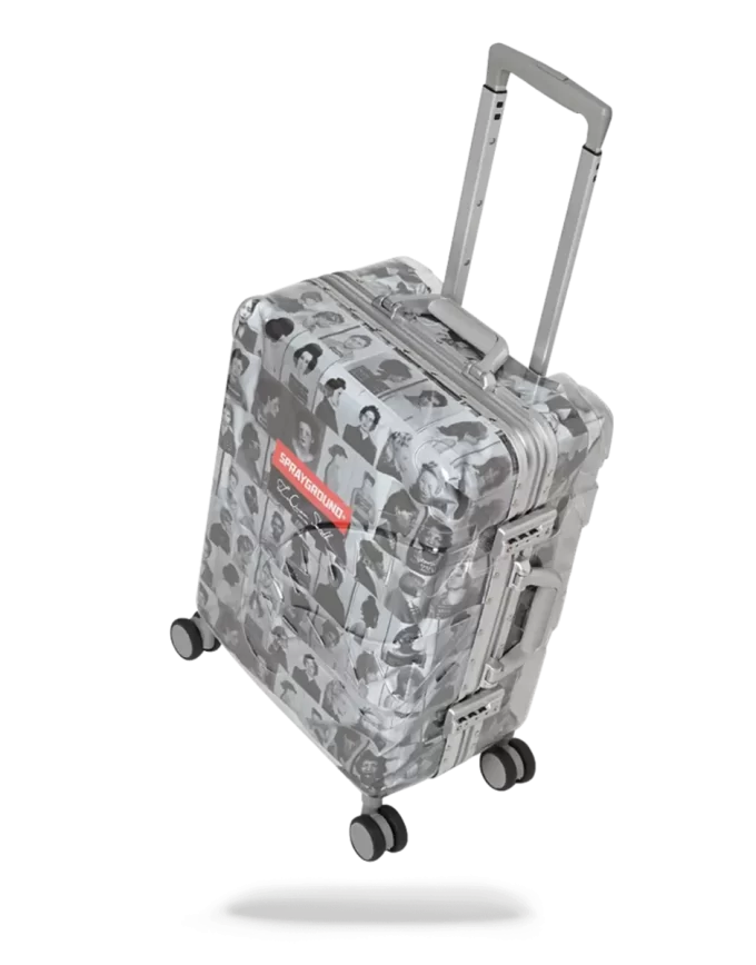 BAGAJ DE MÂNĂ 3M TRANSPARENT CU STAMPĂ LAQUAN SMITH BAGAJ DE MÂNĂ 3M TRANSPARENT CU STAMPĂ LAQUAN SMITH