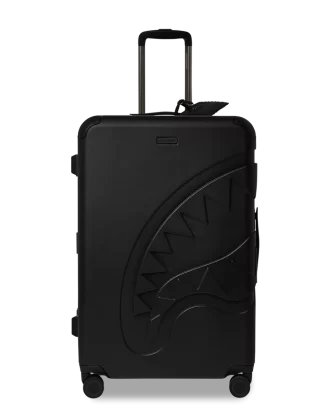 BAGAJ REALITATE SHARKITECTURE DE DIMENSIUNI NORMALE, NEGRU JET (CU PARTICULARII GUNMETAL)