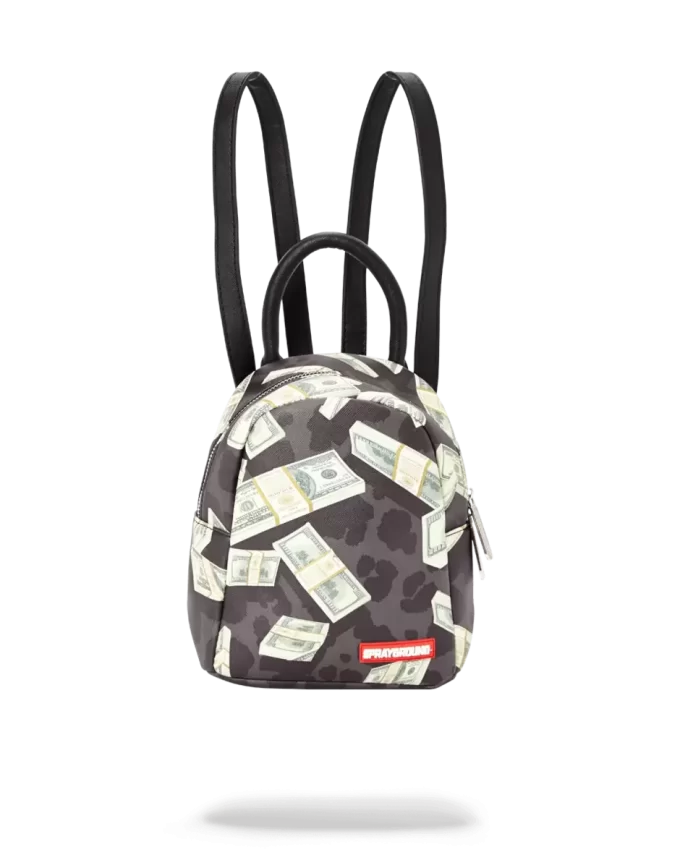 BANI PE IMPRIMEU LEOPARD NEGRU MINI