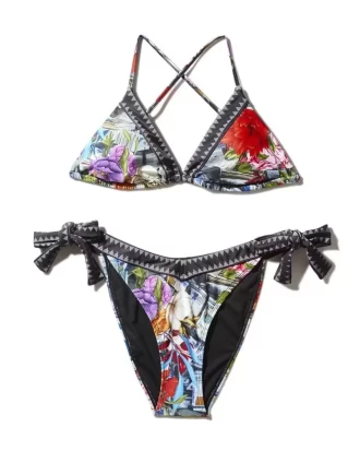 BIKINI FLORAL MONEY