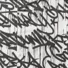 CĂMAȘĂ CU MÂNECĂ SCURTĂ ȘI NASTURI ÎN FAȚĂ GRAFFITI
