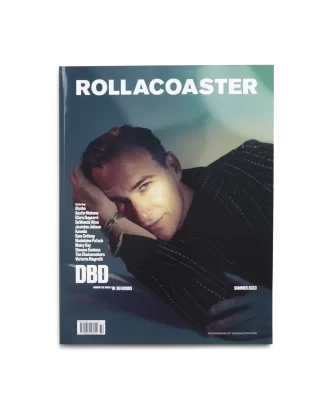 COPERTĂ INTERVIU DBD REVISTĂ ROLLACOASTER EDIȚIE LIMITATĂ MAREA BRITANIE TIPĂRITĂ