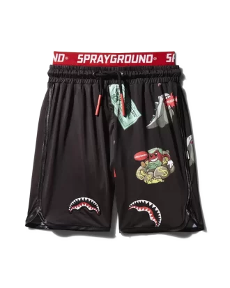 COSTUȘ DE BAIE ALL-IN PATCH PENTRU COPII (NEGRU)