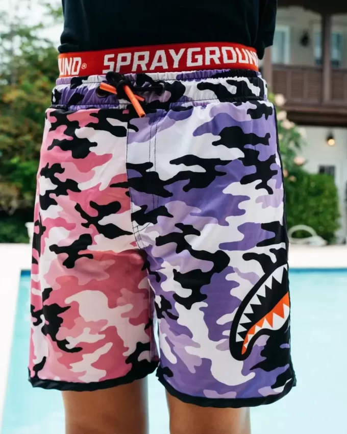 COSTUȘ DE BAIE KIDS SPLIT CAMO COSTUȘ DE BAIE KIDS SPLIT CAMO