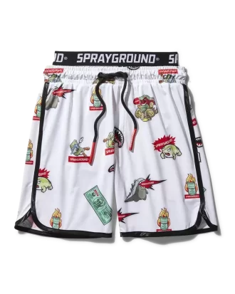 COSTUȘ DE BAIE PATCH ALL-IN PENTRU COPII (ALB)