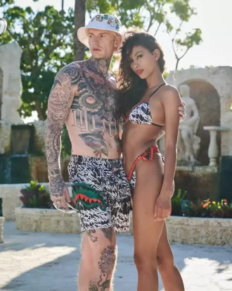 TOP DE BIKINI SCRIBBLE