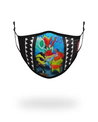 COSTUM DE TRENING SPONGEBOB PENTRU ADULT, MULAT PENTRU FAȚĂ