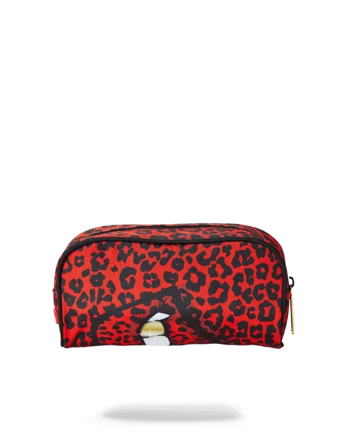 CREION CU BUZE DE LEOPARD ROȘII CREION CU BUZE DE LEOPARD ROȘII