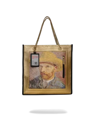 GEANTĂ AUTOPORTRET ÎNRĂMATĂ DE MET VAN GOGH