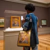GEANTĂ AUTOPORTRET ÎNRĂMATĂ DE MET VAN GOGH GEANTĂ AUTOPORTRET ÎNRĂMATĂ DE MET VAN GOGH