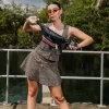 Geantă crossbody inteligentă, decupată și lipită Geantă crossbody inteligentă, decupată și lipită