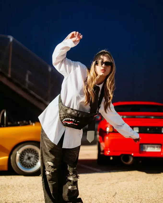 Geantă Crossbody SPEED SHARK cu glisare laterală