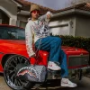 Geantă de voiaj cu carouri și drible-uri Geantă de voiaj cu carouri și drible-uri
