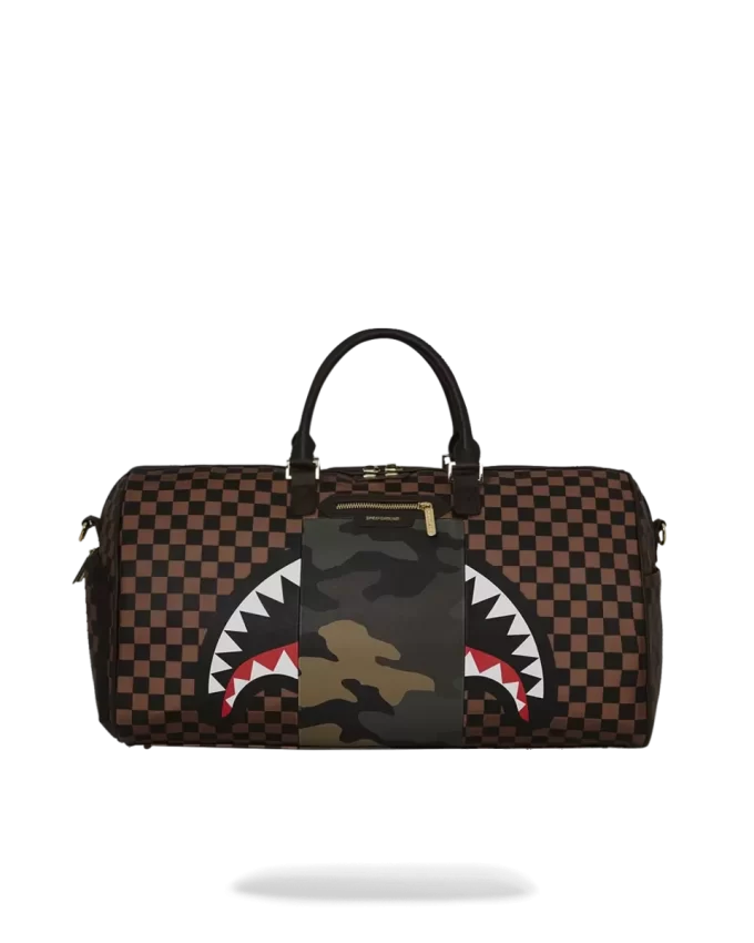 GEANTĂ DE VOLAN SHARKS IN PARIS CU BUZUNAR AURIU ȘI FERMOAR GEANTĂ DE VOLAN SHARKS IN PARIS CU BUZUNAR AURIU ȘI FERMOAR