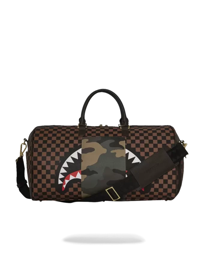 GEANTĂ DE VOLAN SHARKS IN PARIS CU BUZUNAR AURIU ȘI FERMOAR GEANTĂ DE VOLAN SHARKS IN PARIS CU BUZUNAR AURIU ȘI FERMOAR