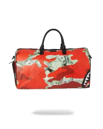 GEANTĂ MONEY CAMO (ROȘU)