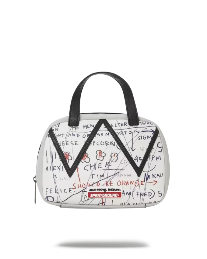 Geantă oficială Basquiat fără titlu (floricele de porumb cu brânză) 1983 Geantă oficială Basquiat fără titlu (floricele de porumb cu brânză) 1983