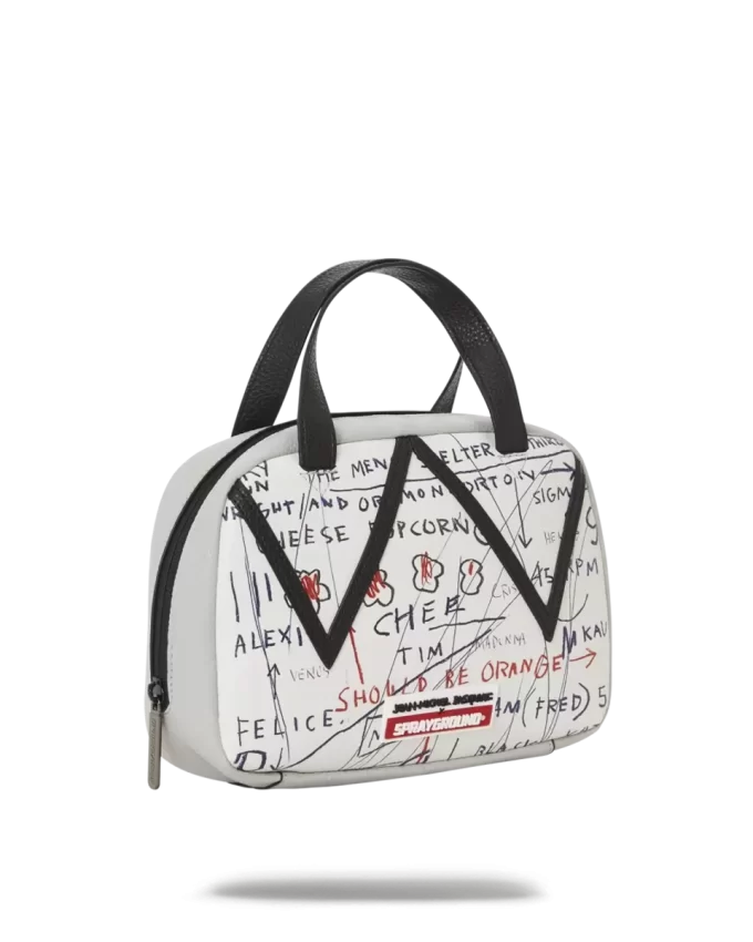 Geantă oficială Basquiat fără titlu (floricele de porumb cu brânză) 1983 Geantă oficială Basquiat fără titlu (floricele de porumb cu brânză) 1983