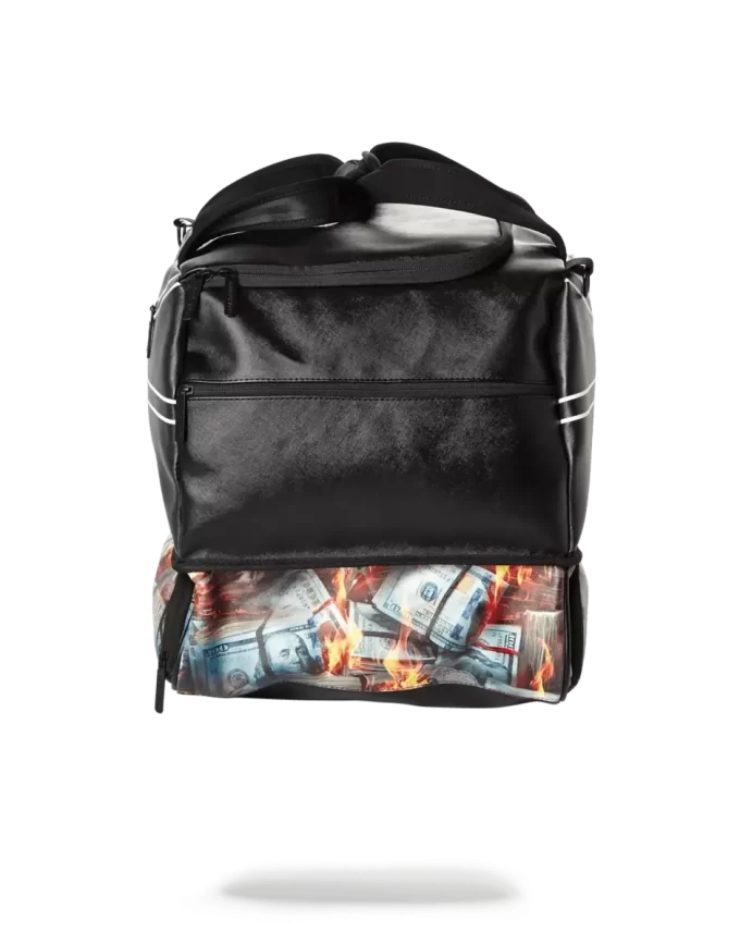 Geantă sport SPALDING X SPRAYGROUND FIRE MONEY pentru adidași Geantă sport SPALDING X SPRAYGROUND FIRE MONEY pentru adidași