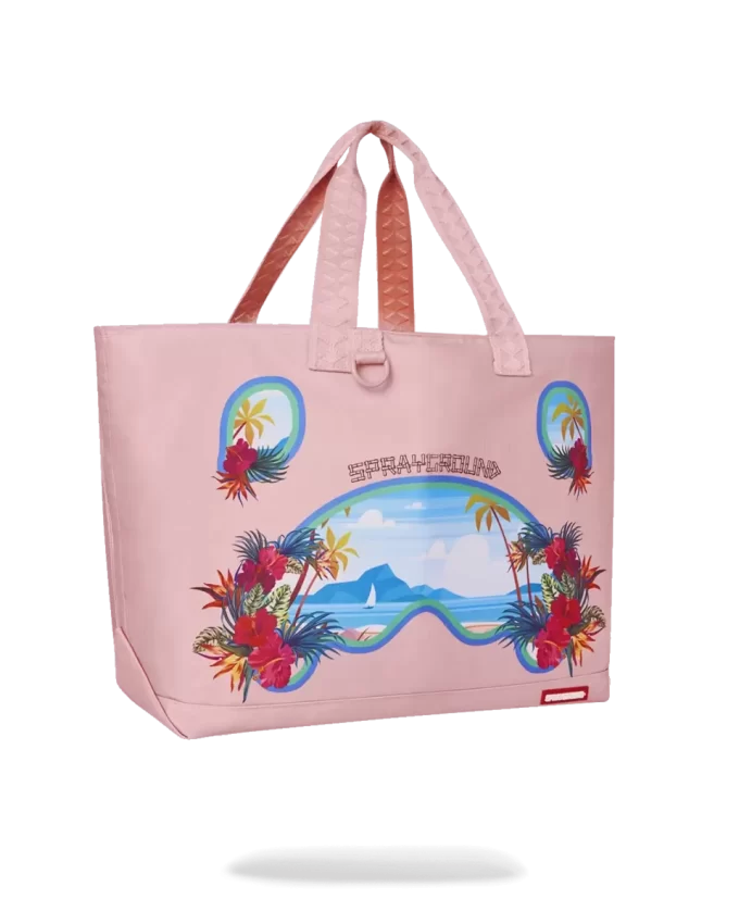 Geantă tote Bora Bora Shark Island Villa Beach Geantă tote Bora Bora Shark Island Villa Beach