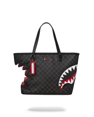 Geantă tote gri SHARK BITE SHARKS IN PARIS