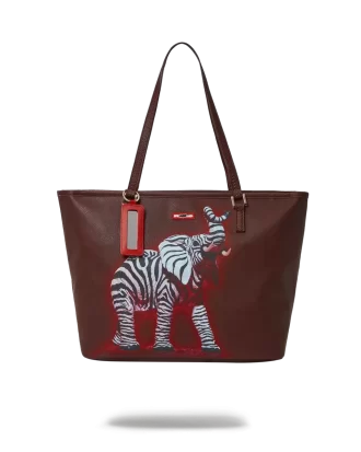 GEANTĂ ZEBRĂ ȘI ELEFANT RON ENGLISH COLLAB