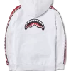 Hanorac cu fermoar Sharktrack SPUCCI (alb) Hanorac cu fermoar Sharktrack SPUCCI (alb)