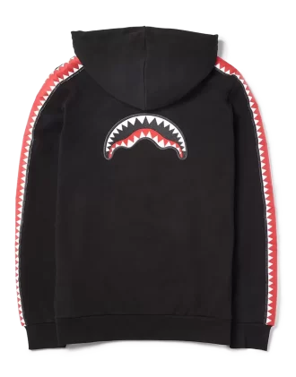 Hanorac cu fermoar Sharktrack SPUCCI (negru)