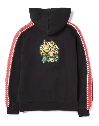 Hanorac cu fermoar Sharktrack Tiger Money (negru)