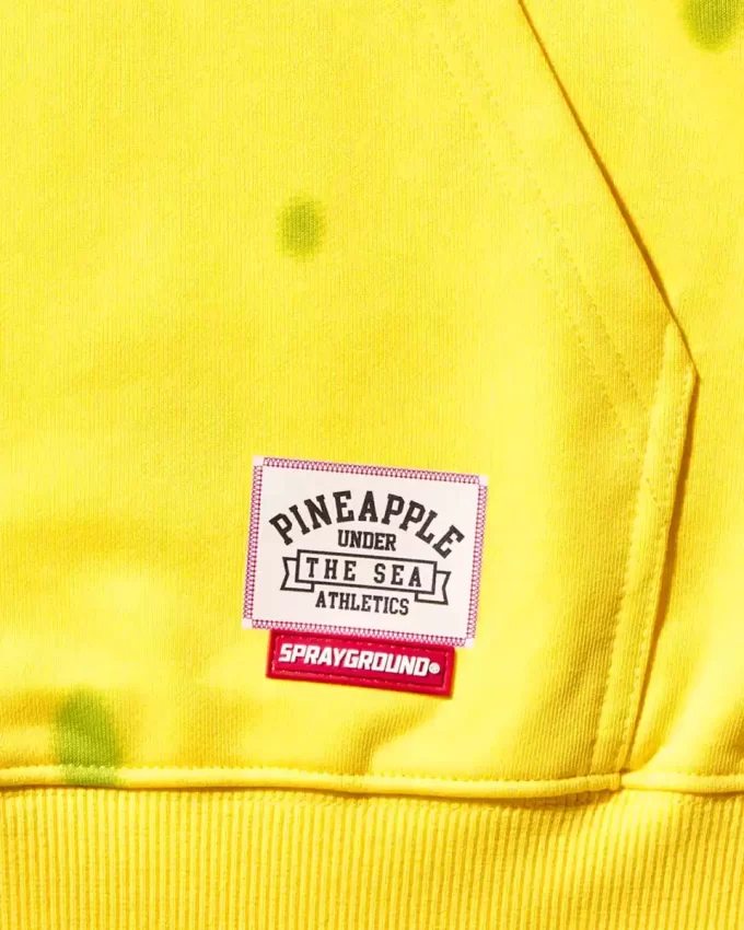 HANORAC CU SPONGEBOB SPONGE (GALBEN) HANORAC CU SPONGEBOB SPONGE (GALBEN)
