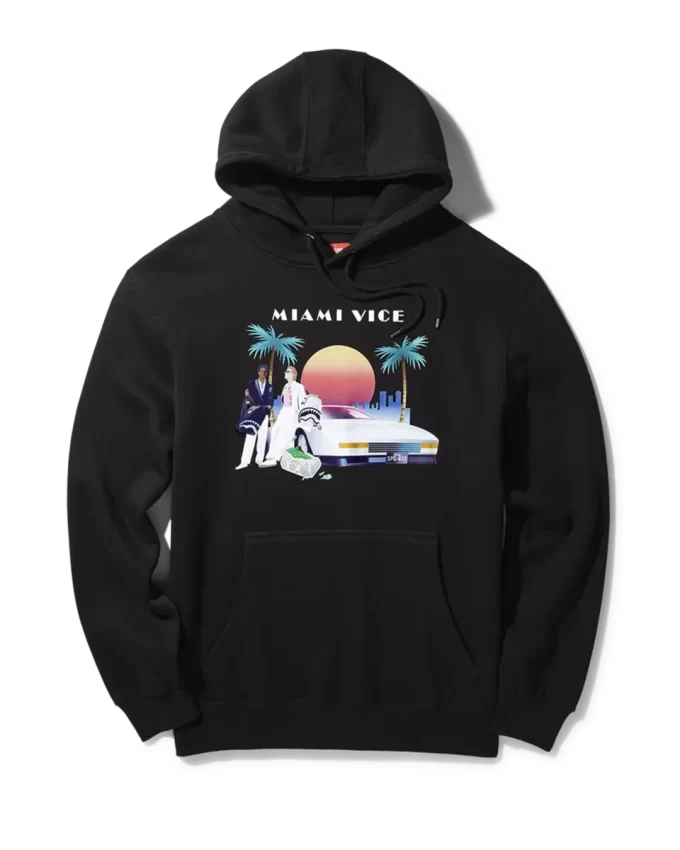 HANORAC MIAMI VICE (NEGRU)
