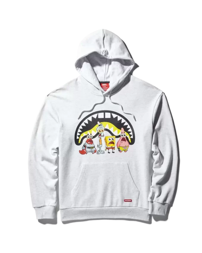 HANORAC SPONGEBOB CREW SHARK (GRI DESCHIS) HANORAC SPONGEBOB CREW SHARK (GRI DESCHIS)