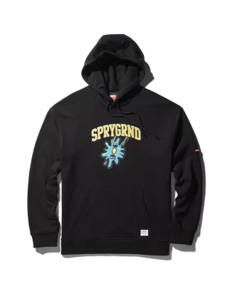 HANORAC SPONGEBOB SPLAT (NEGRU)