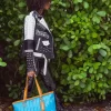 ILLUCHAINS TURQ TOTE