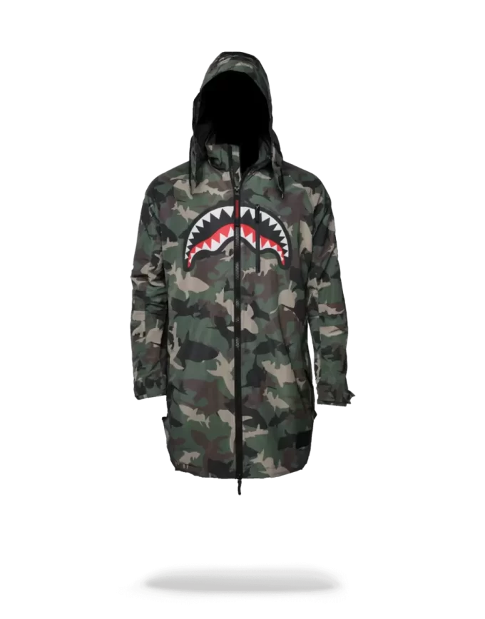 JACHETĂ DE PARAȘUTIST CAMO SHARK JACHETĂ DE PARAȘUTIST CAMO SHARK