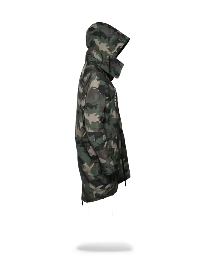 JACHETĂ DE PARAȘUTIST CAMO SHARK JACHETĂ DE PARAȘUTIST CAMO SHARK