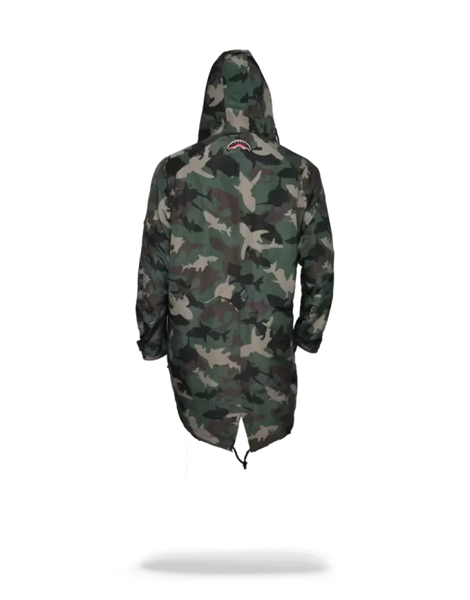 JACHETĂ DE PARAȘUTIST CAMO SHARK JACHETĂ DE PARAȘUTIST CAMO SHARK