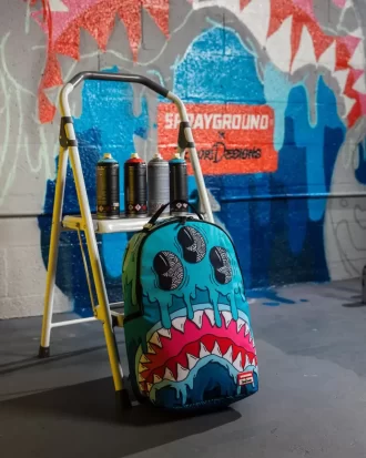 JORGE RODRIGUEZ THE ARTIST COLLAB RUCSAC DRIPS SHARKS