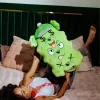 Jucărie/pernă de pluș Moneybear cu triplu ban Jucărie/pernă de pluș Moneybear cu triplu ban