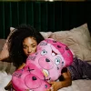 Jucărie/pernă de pluș Moneybear triplu roz Jucărie/pernă de pluș Moneybear triplu roz