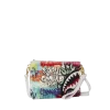 LE MONDE DES GRAFFITIS CROSSOVER CLUTCH LE MONDE DES GRAFFITIS CROSSOVER CLUTCH