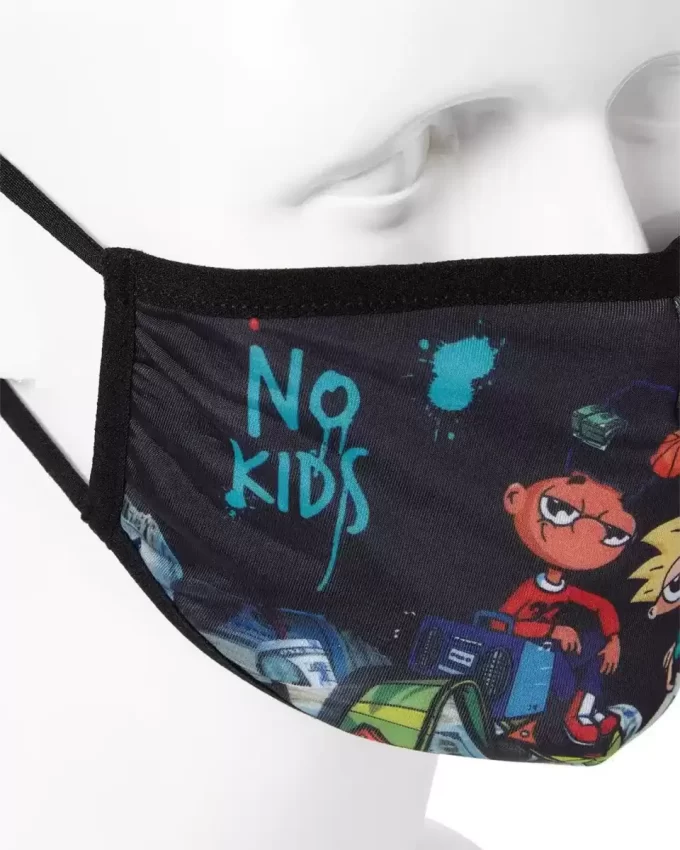Mască de față mulată pentru adulți, Hey Arnold, cu stive de bani Mască de față mulată pentru adulți, Hey Arnold, cu stive de bani