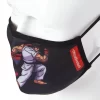 Mască de față mulată pentru adulți, model Street Fighter Ryu Shark Mască de față mulată pentru adulți, model Street Fighter Ryu Shark