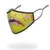 Mască de față mulată pentru adulți, SPONGEBOB JAPAN SHARK Mască de față mulată pentru adulți, SPONGEBOB JAPAN SHARK