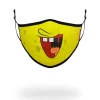 Mască de față mulată pentru adult, cu zâmbetul lui SpongeBob Mască de față mulată pentru adult, cu zâmbetul lui SpongeBob