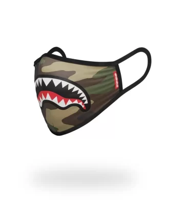 MASCA CAMO SHARKMOUTH CU MOBILĂ MURATĂ