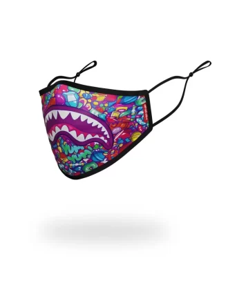 MASCA COPII CU CROM: CANDY SHARK