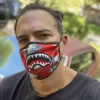 MASCA DE FAȚĂ MIXATĂ MONEY CAMO (ROȘU) PENTRU ADULTI MASCA DE FAȚĂ MIXATĂ MONEY CAMO (ROȘU) PENTRU ADULTI